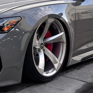 Rines Personalizados de 5 Radios, Cóncavos Profundos, de 17-24 Pulgadas, 5x110, 5x112, 5x120 para BMW E46 M4, Audi A4 A5 A6 A7 A8, Golf, <span class=keywords><strong>Seat</strong></span> León - Product Image 5