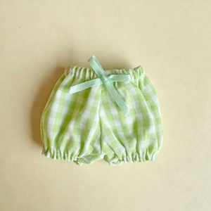 Pantalones a cuadros de algodón para muñecas de 10cm y 15cm, ropa para niñas, pantalones de juguete en miniatura, ropa para muñecas al por mayor - Product Image 5