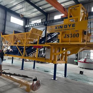 Nieuwe Ce China Fabriek Fabrikant Aangepaste Controle 25m3/H Kleine Mobiele Asfaltfabriek <span class=keywords><strong>Hzs25</strong></span> Elektrische Betonmenginstallatie - Product Image 2