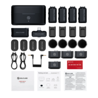 Hollyland LARK Max 2 Ultimate Combo (incluant l'écouteur de monitoring OWS) – Transmission audio 32 bits à chaîne complète, une innovation pionnière