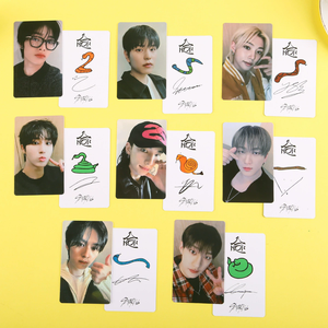 KPOP Idol Group randagi Kids HOP Felix Bang Chan Hyunjin Photocard <span class=keywords><strong>Card</strong></span> - Product Image 1