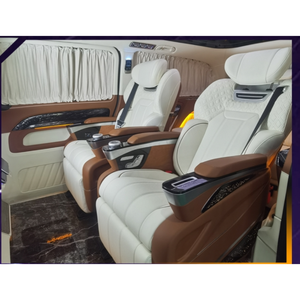 Sièges sport aérodynamiques en fibre de carbone PVC de haute qualité, compatibles avec les véhicules utilitaires BMW Alphard Sprinter V-Class Vito W447 - Product Image 5