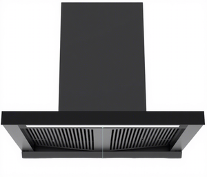 <span class=keywords><strong>Campana</strong></span> <span class=keywords><strong>Extractora</strong></span> Inteligente de Cocina Eléctrica <span class=keywords><strong>Negra</strong></span> de Pared de 900mm con Control por Voz/Gestos/Táctil - Product Image 1