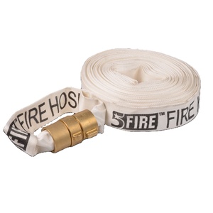 Fire Hose Firehose With Expansion Ring Couplings, Rubber/Pvc/Tpu, 1 Inch To 8 Inch, 15M To 30M