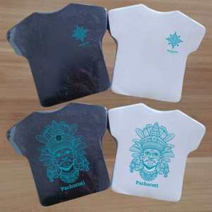 Maglietta magica Mini maglietta personalizzata a forma grafica compatta 100% cotone girocollo <span class=keywords><strong>da</strong></span> <span class=keywords><strong>viaggio</strong></span> promozione magliette a compressione dell'acqua - Product Image 5