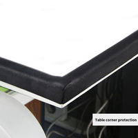 Cintas de Sellado de Goma EPDM Espumadas para Puertas de Armarios y Ventanas, Impermeables, Insonorizantes, Resistentes a la Intemperie, -40~+120