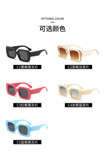 Gafas de Sol de Marco Estrecho al por Mayor, Gafas de Sol de Marco Cuadrado para Mujer, Estilo Premium, Gafas de Sol Modernas - Product Image 5