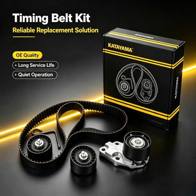 04L198119D Reliable Camshaft Belt Kit, Timing Component Kit with Water Pump for Volkswagen Skoda Maintenance