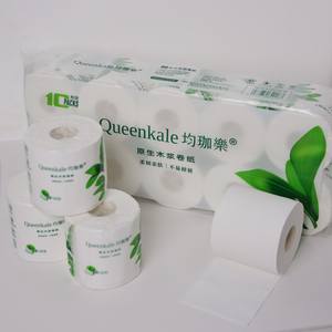 Échantillon gratuit, vente en gros, OEM, rouleaux de papier toilette ultra-doux en pâte vierge - Product Image 5