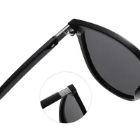 Lunettes de soleil polarisées carrées œil-de-chat de luxe pour femme, protection UV400, style oversize, pour la conduite, élégantes et décontractées au quotidien