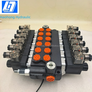 Válvulas de Control Direccional Hidráulicas Haohong 6Z50-AAAAAA-ES3-12/24VDC-G, Operadas por Solenoide, 300BAR 50L/MIN, Distribuidor - Product Image 4