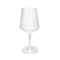 Copas de Vino Modernas Transparentes Irrompibles de PC, Reutilizables y Ecológicas, Capacidad de 201-300 ml, para Piscina, Aire Libre, Campamento, Picnic