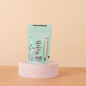 Sacs de congélation pour produits d'alimentation pour bébés et enfants, avec fermeture à double zip inviolable, sacs de conservation du lait maternel sans BPA - Product Image 1