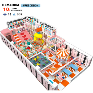 Parque Infantil Interior de Plástico Suave Personalizable, Precio de Fábrica, Parque de Trampolines Comercial Interior y Centro de Juegos para Niños - Product Image 2