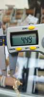Cadena de Eslabones Tipo Clip de Papel de 4.5mm, Oro Sólido, Cadena de Oro Real de 10K en Rollo por Metro para Joyería Permanente