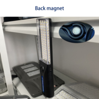 Projecteur solaire LED étanche IP66, portable, pour le camping, la pêche en plein air et les travaux d'extérieur