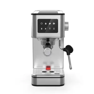 İtalyan kahve makinesi 15bar paslanmaz çelik 8 fonksiyonları kahve makinesi