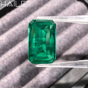 מעבדה googzhou ספק חם מכירת חרוזים רופפים אבן חרוזי אבן חרוזים קולומביה אמרלד מעבדה ברקת - Product Image 5