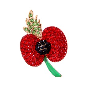 Enamel Metaskullel <b>Pins</b> Red Poppnewapel <b>Pin</b> Custcopperen's Cute Halloween <b>Metal</b> Steel Souvenir Plating Modern Souvenir Gifts - Product Image 5