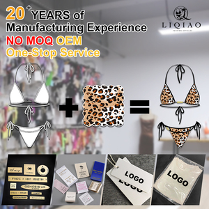 Ensemble bikini deux <span class=keywords><strong>pièces</strong></span> micro sexy uni personnalisé, vêtements <span class=keywords><strong>de</strong></span> plage, bandeau plissé, <span class=keywords><strong>maillot</strong></span> <span class=keywords><strong>de</strong></span> <span class=keywords><strong>bain</strong></span> pour femmes, string à fente haute - Product Image 3