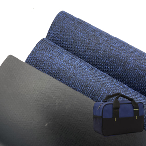 Inventario 150D Revestimiento de PVC catiónico 100% Poliéster Tela Oxford Diseño tejido Jacquard para computadora Bolsa Caja Bolsa Cochecito de bebé - Product Image 1