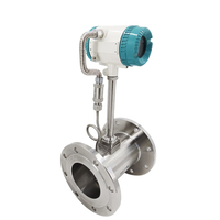 Medidor de Flujo Vortex con 1% de Precisión, Certificación CE ROHS, Coeficiente Óptico Personalizable para Gas, Montaje en Brida, Fabricante Chino