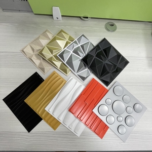 Paneles de Pared Autoadhesivos de PVC con Textura 3D para Sala de Estar, Precio de Papel de Pared 3D para Decoración de Paredes Interiores - Product Image 1
