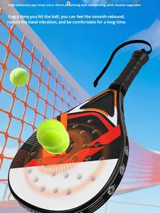 Nouvel ensemble de raquettes de padel en ABS, léger, pour sports de plein air, entraînement <span class=keywords><strong>physique</strong></span> des jeunes, poignée G2, vente en gros - Product Image 3