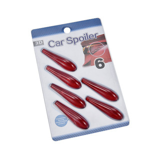 Red <b>Plastic</b> Teardrop <b>Beads</b> 60mm X 15mm For Lighting Trim Covers Decorative Accessory - Product Image 2
