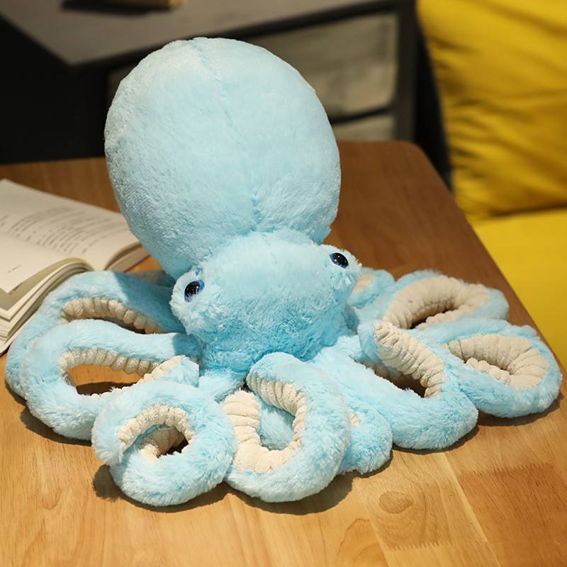 Blue octopus 30cm