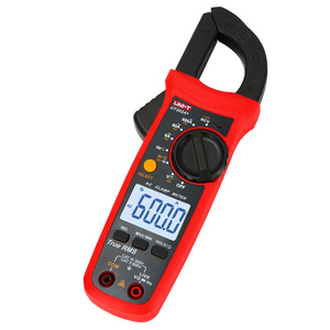 UNI-T UT202A+ Deteksi Arus 6000 Hitungan Digital AC DC Clamp Meter Multimeter Fleksibel True RMS Penguji Resistansi - Product Image 1