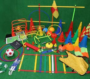 Conos de Agilidad para Entrenamiento Deportivo con Logotipo Personalizado, Conos Marcadores de Plástico Coloridos para Entrenamiento de Fútbol - Product Image 1