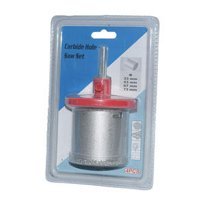 Ensemble d'outils de perçage multifonctionnel sur mesure pour verre, carrelage et marbre, avec foret diamanté brasé et scies cloches - Product Image 1