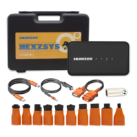Escáner de Diagnóstico Humzor Nexzsys 806 para Camiones Windows, Herramienta para Vehículos Comerciales Pesados de 12-24V OBD2