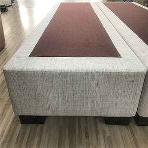 Double boîte en contreplaqué, vente en gros d'usine, qualité supérieure, dernier Design, printemps Divan, Base de lit <span class=keywords><strong>pour</strong></span> hôtel, offre spéciale! - Product Image 4