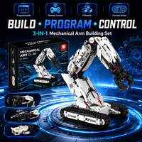 Serie de Bloques de Construcción de Brazos Robóticos para la Codificación de Robots, para Minoristas de STEM, Tiendas de Juguetes Educativos y Compradores Mayoristas de Material Escolar UE