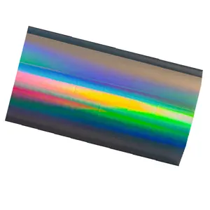 high temperature 160C Widely Used Holographic PET Glitter Film For Sequins, craft, bag,