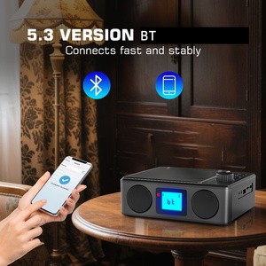 Reproductor de CD Portátil Retro, Walkman con Bluetooth, MP3, 5W, Boombox, Ranura <span class=keywords><strong>para</strong></span> Tarjeta USB/TF, Radio FM, Puerto AUX, Control Remoto, Reproducción en Repetición - Product Image 2