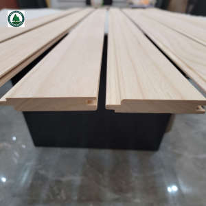 <span class=keywords><strong>Homeroom</strong></span> 3D แผ่นไม้ติดผนัง,แผงเก้าอี้ทำจากพอลโลเนียไม้เนื้อแข็งภายนอกอาคาร - Product Image 2