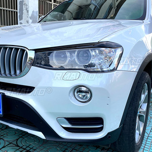 ชุดแต่งไฟหน้ารถยนต์ BMW X3 F25 X4 F26 ปี 2014-2017  ฝาครอบไฟหน้า  คิ้วไฟหน้า  ของตกแต่งรถยนต์ - Product Image 5