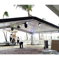 Truss Support en aluminium pour lumières Figures carrées Truss System Concert Sound Lighting Dj Truss Aluminium