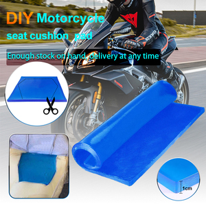 20*25*1cm Universal <b>Waterproof</b> Ice Cold Cooling Non-Slip Breathable Gel <b>Pad</b> Blue Red Orange Adhesive Seat Motorcycle Accessories - Product Image 2
