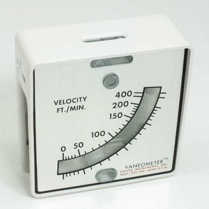 Anémomètre Dwyer Vaneometer 0-400 Ft/Min pour la mesure de la vitesse du vent et les applications météorologiques - Product Image 1