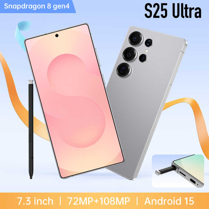 2025 S25 ULTRA High-Speed 5G Smartphone Fast Charging Smart Face ...