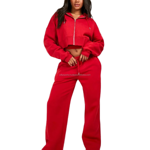 Conjuntos Deportivos Casuales de Algodón de Primavera para Adultos, Unisex, de Longitud Completa - Product Image 2