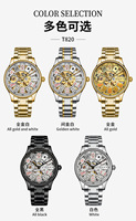 Montre mécanique pour homme TEVISE T820, cadran design cartes de poker, bracelet en alliage, verre minéral, style professionnel, vente en gros, directement de l'usine