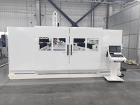 Centre d'usinage CNC 5 axes avec contrôleur Syntec pour la fabrication de moules en mousse automobile, broche italienne, production de modèles en aluminium moulé