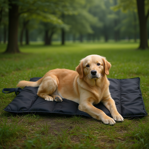 Tapis pour animaux de compagnie UFBemo, chien, chat, toutes saisons, extérieur, portable, enroulable, camping, voyage, durable, durable, rectangulaire, en fibre de polyester - Product Image 2