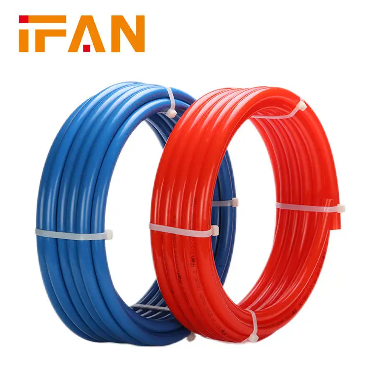 IFAN 16x2.0mm nhiều kích thước tùy chỉnh pex Ống Pert ống đỏ sàn sưởi ấm Ống pex Ống