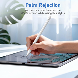 2026年最新版 紛失防止スタイラスペン 急速充電 傾き感知 紛失防止ストラップ付き 送料無料 iPad用スタイラスペン - Product Image 3